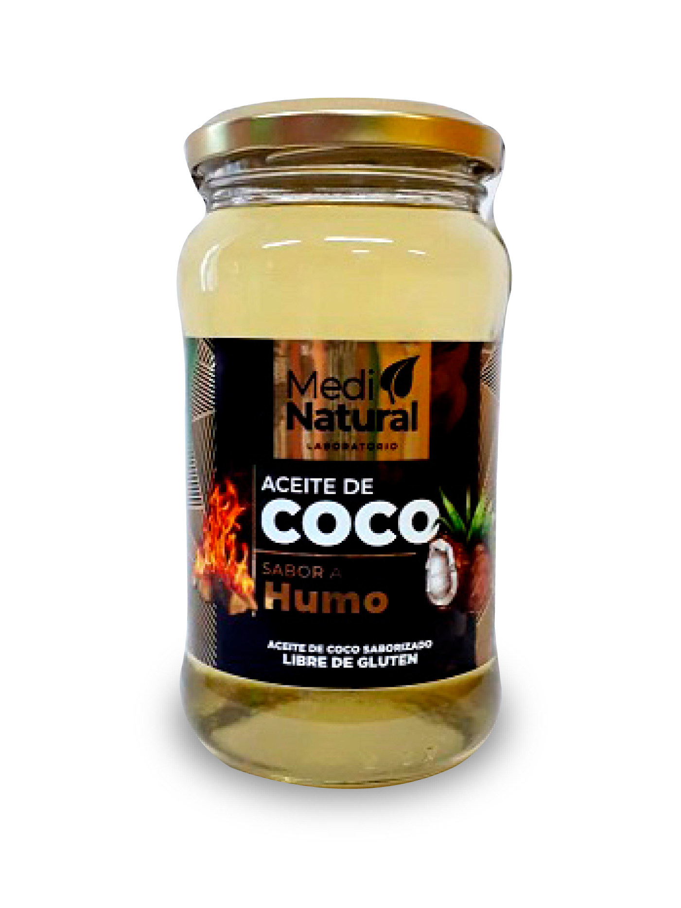 MediNatural- Aceite de coco neutro S/Humo x 360 cc PROMO
