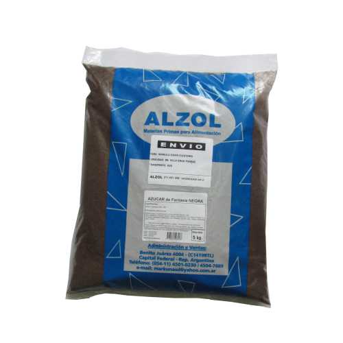 ALZOL - Azucar Negra x 1 kg