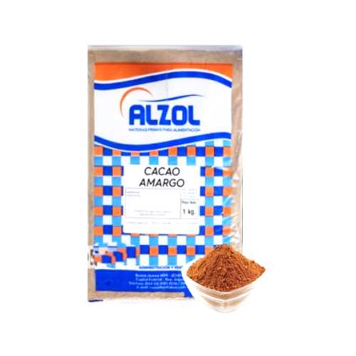 ALZOL - Cacao Amargo Economico x 25 kg