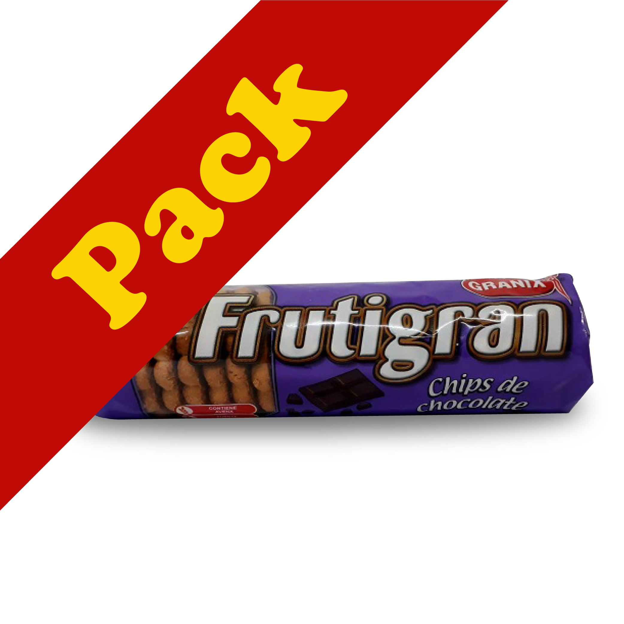 GRANIX - Frutigran Chips Choco-PACK 4 x 255 gr