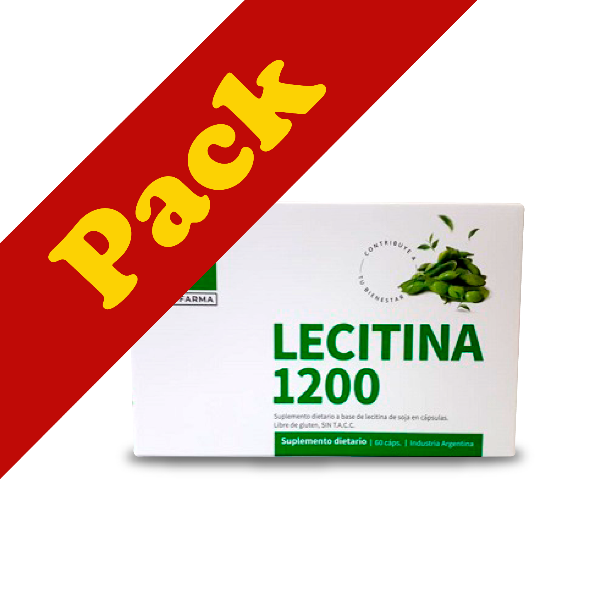 NATUFARMA Lecitina de Soja 1200 x 60 cápsulas LIQ.DE STOCK