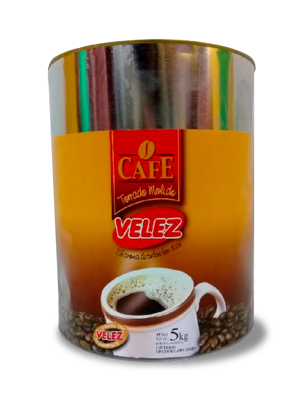 Café Molido Velez x 5 kg -LATA-