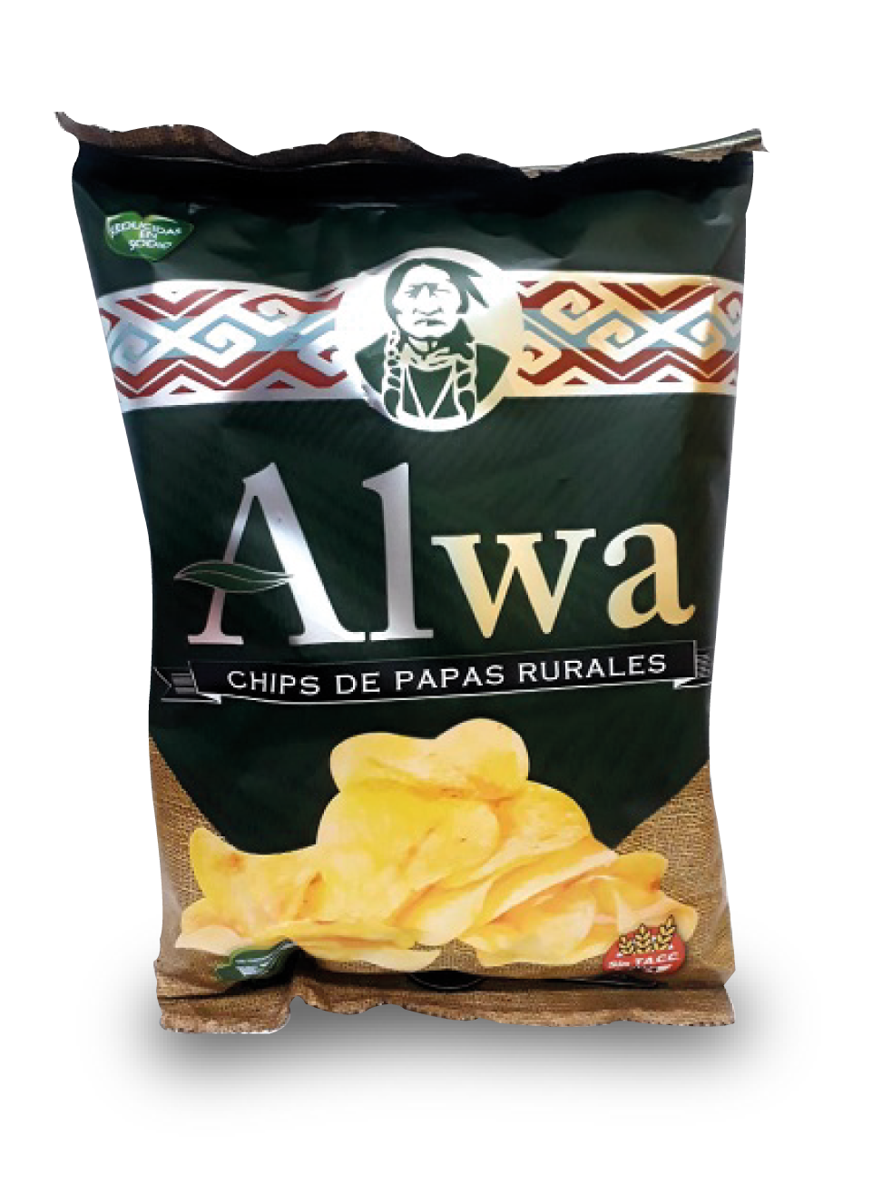 Chips de Papas Saladas sin Tacc 10 x 100 gr Alwa