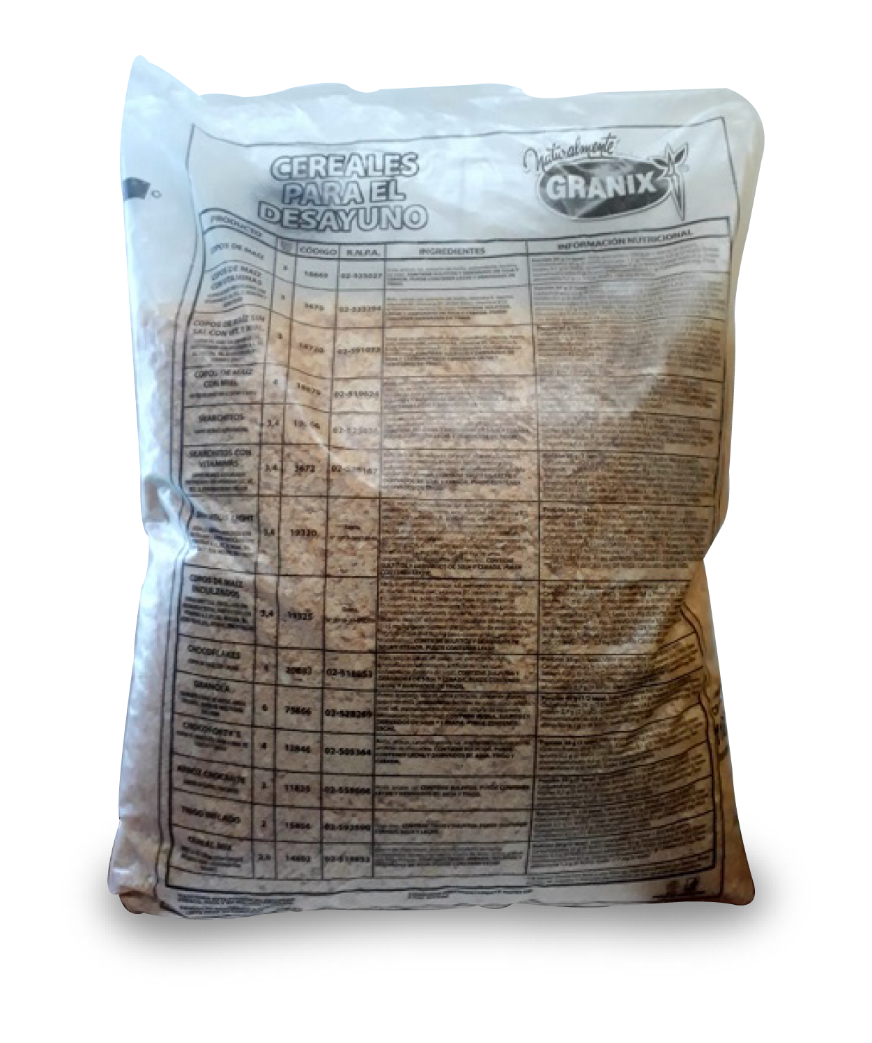 GRANIX - Copos de Arroz Crocante x 3 kg