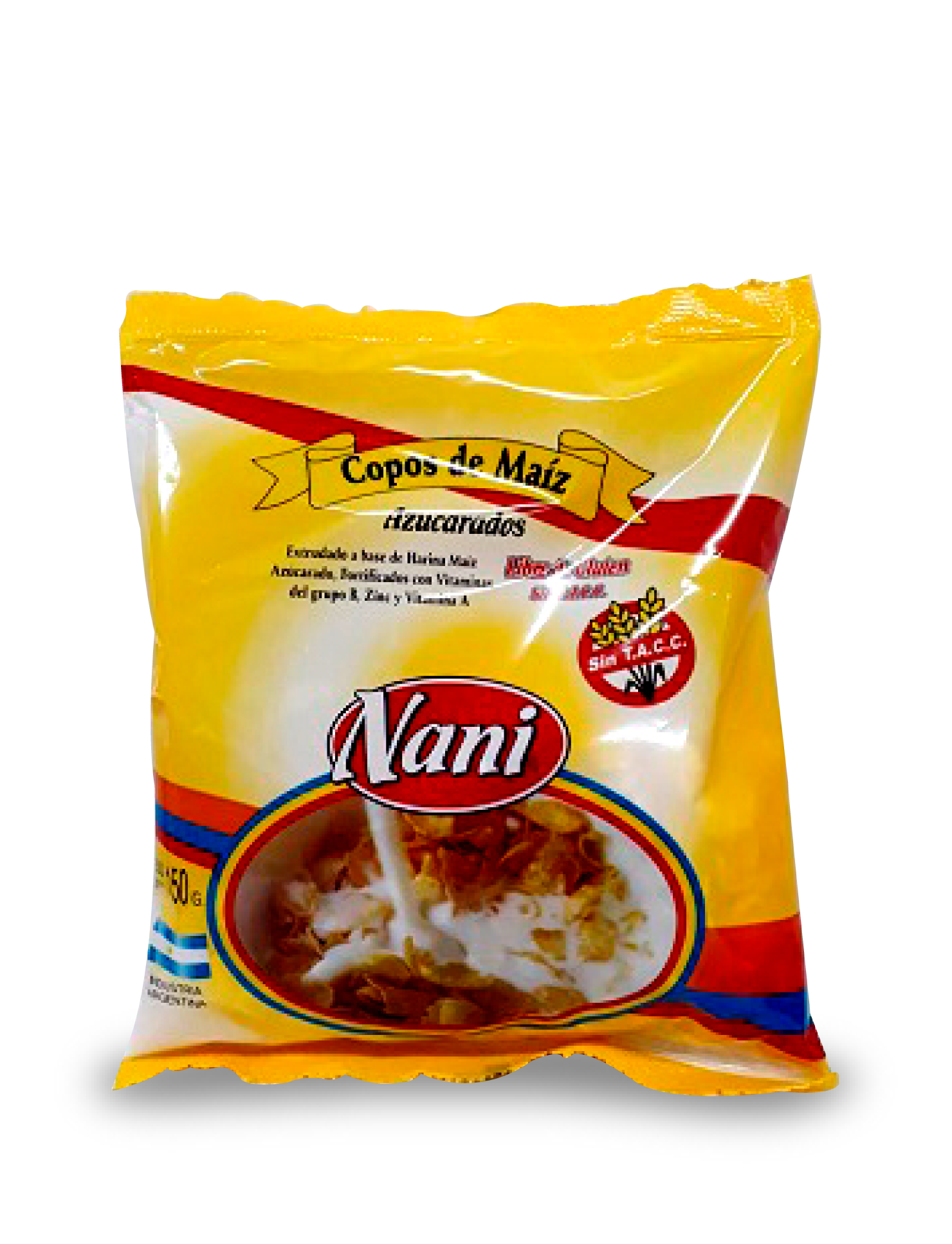 Nani - Copos de Maiz Azucarado 12 x 150 grs SIN TACC