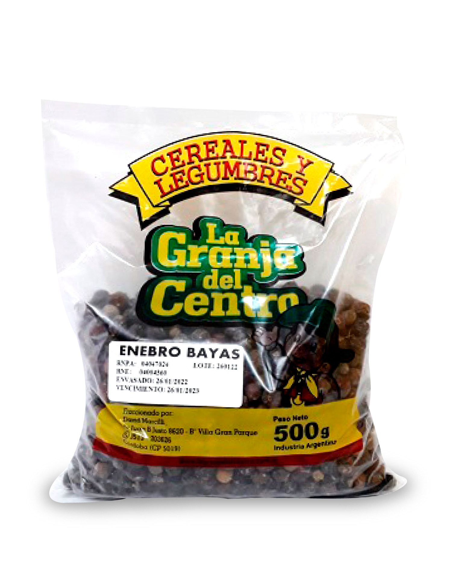 Enebro Bayas x 500 gr