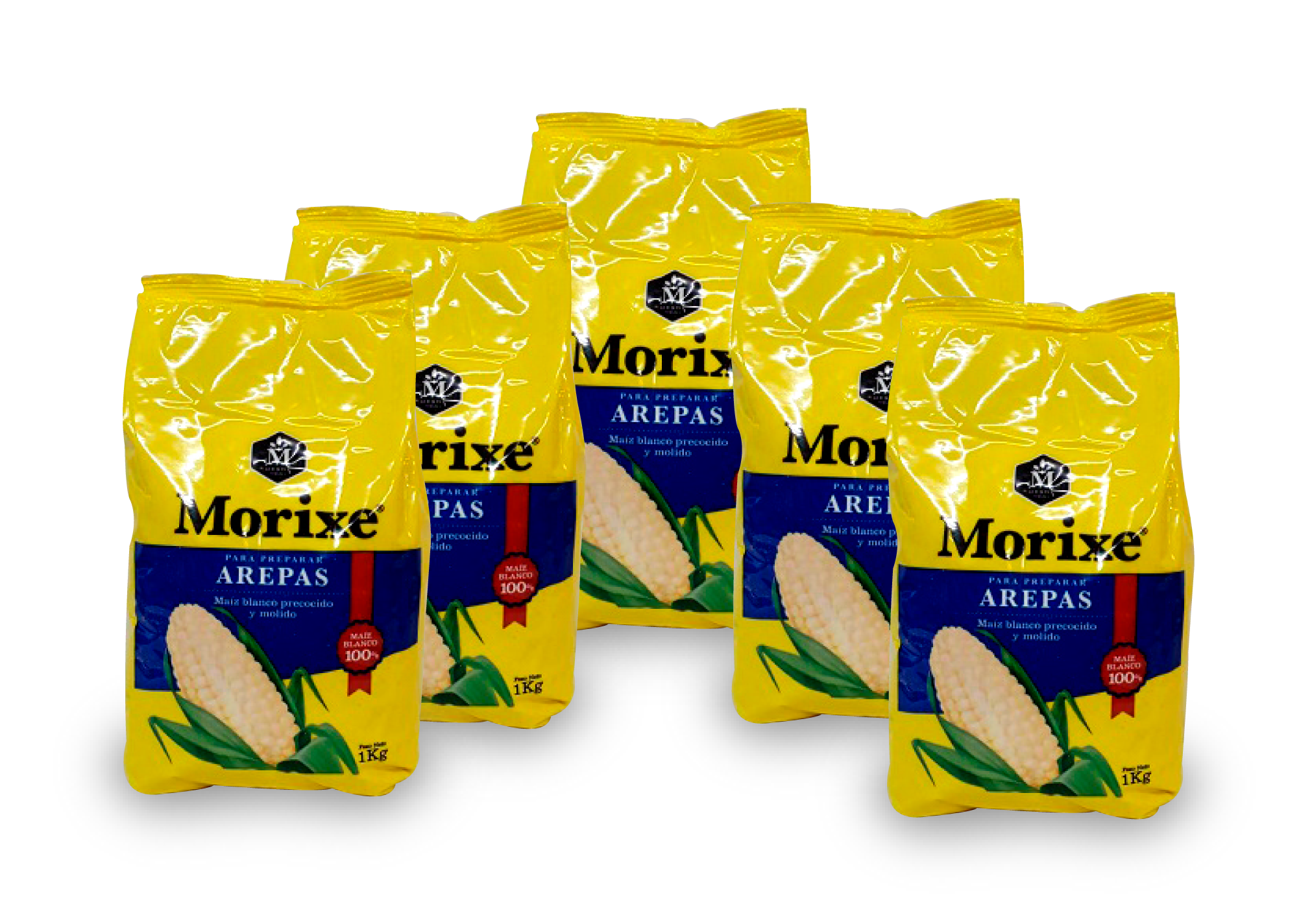 Morixe - Harina para Arepas  5 x 1 kg 