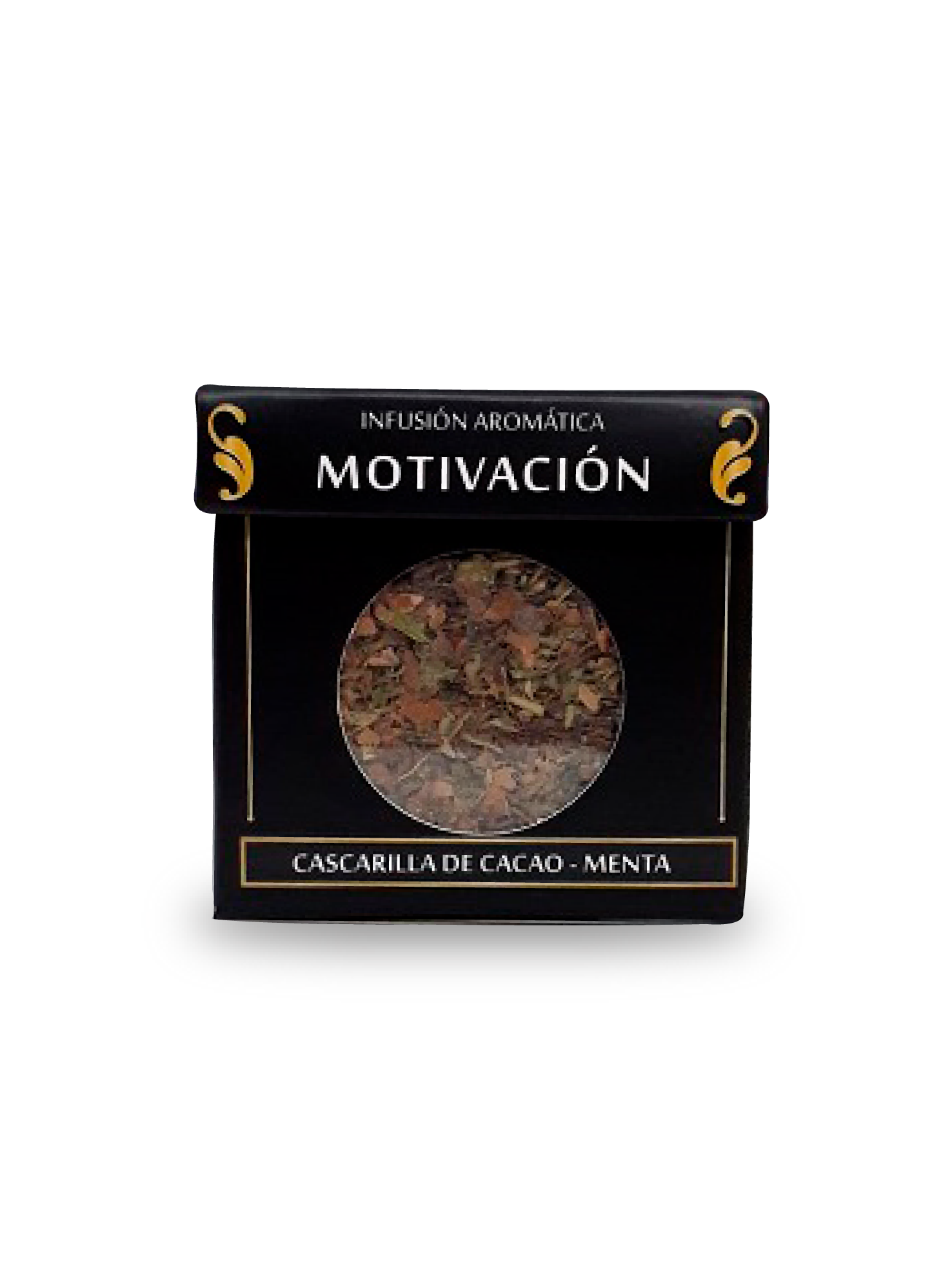 Infusion Ayurvedica Motivacion x 40 gr (cascarilla de cacao, menta)