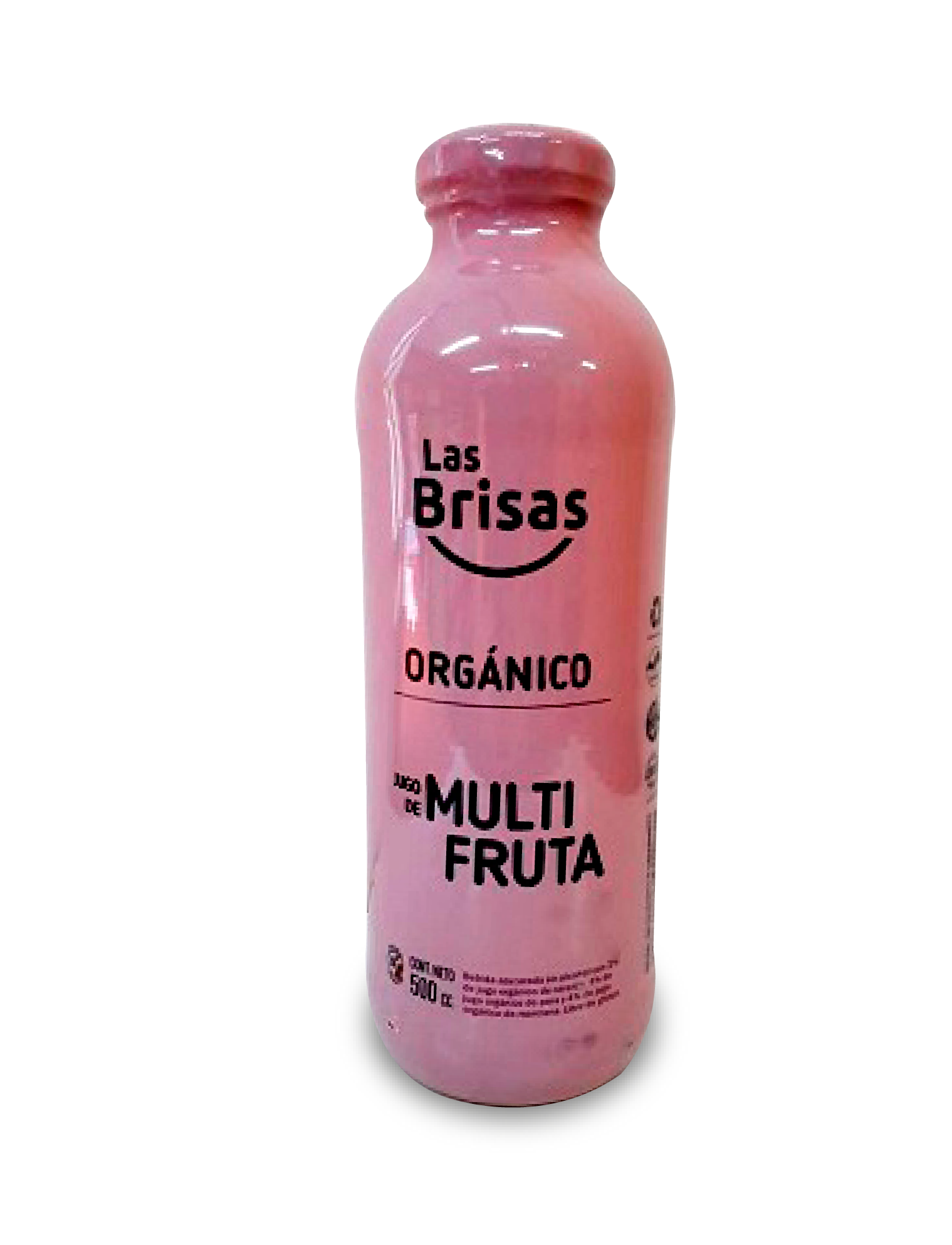 Las Brisas-Jugo Liviano Organico Manzana SIN TACC x 500 cc 