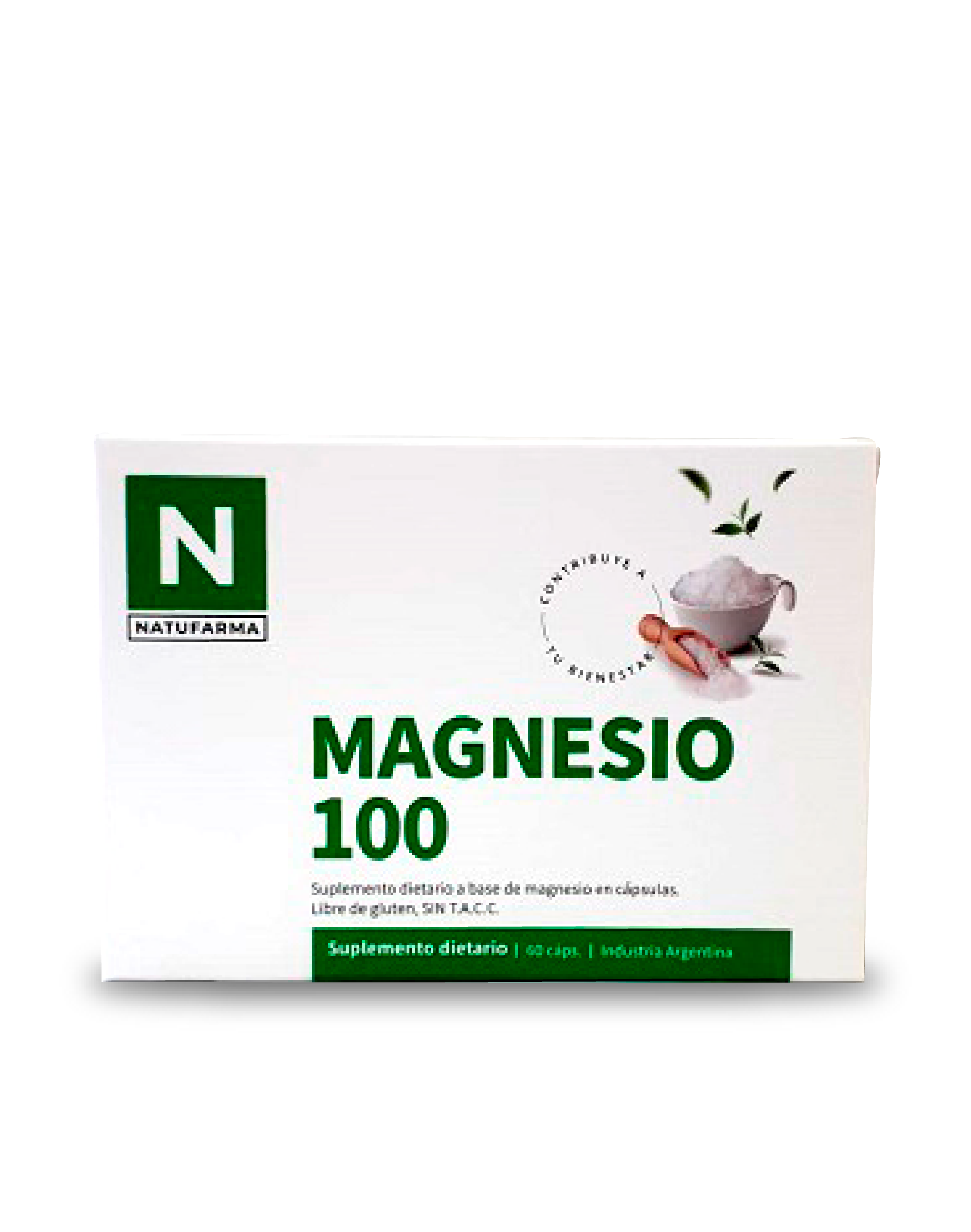 NATUFARMA  Magnesio 100 x 60 cápsulas