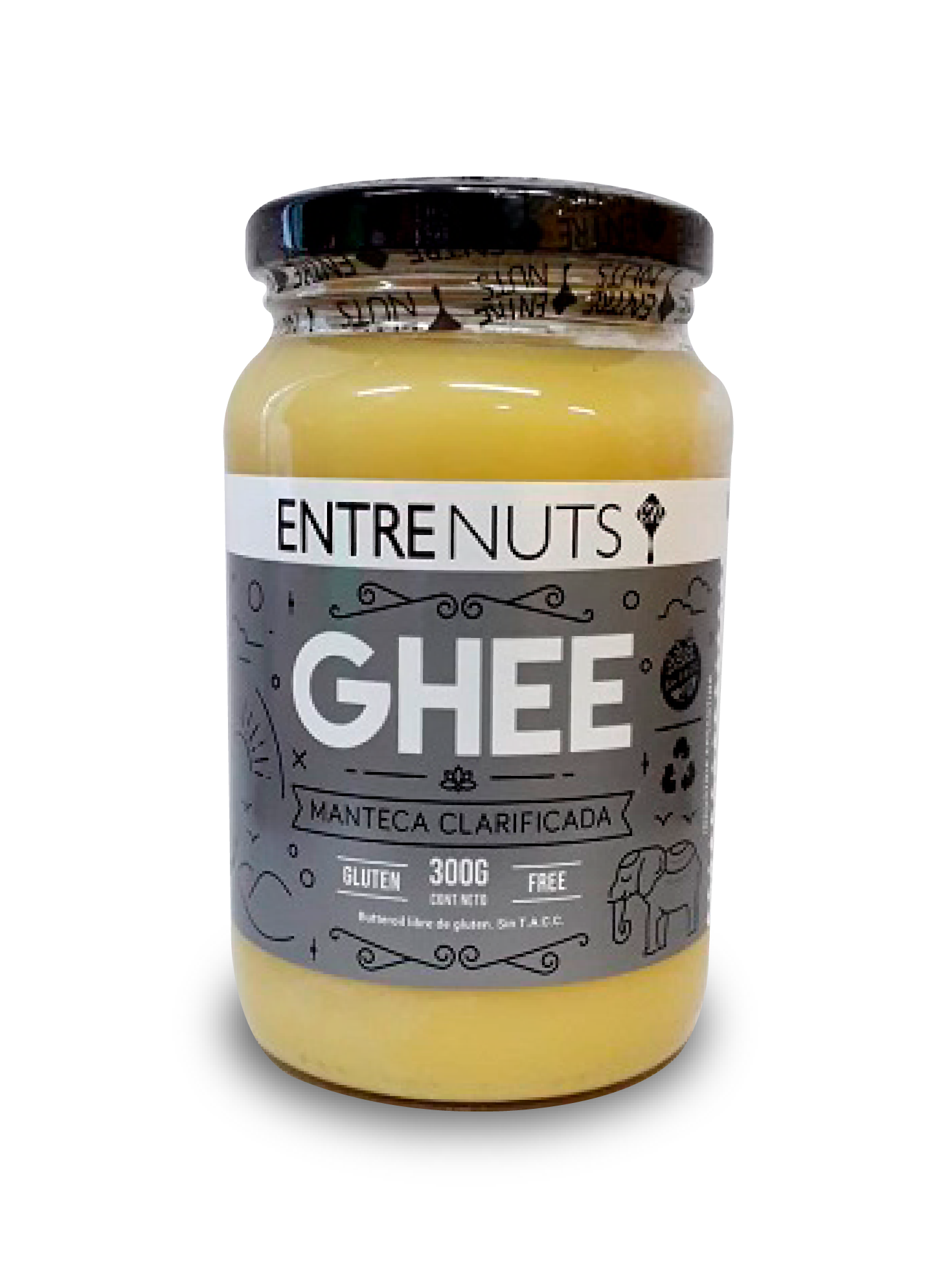 Entrenuts-Ghee (manteca Clarificada) x 300 gr