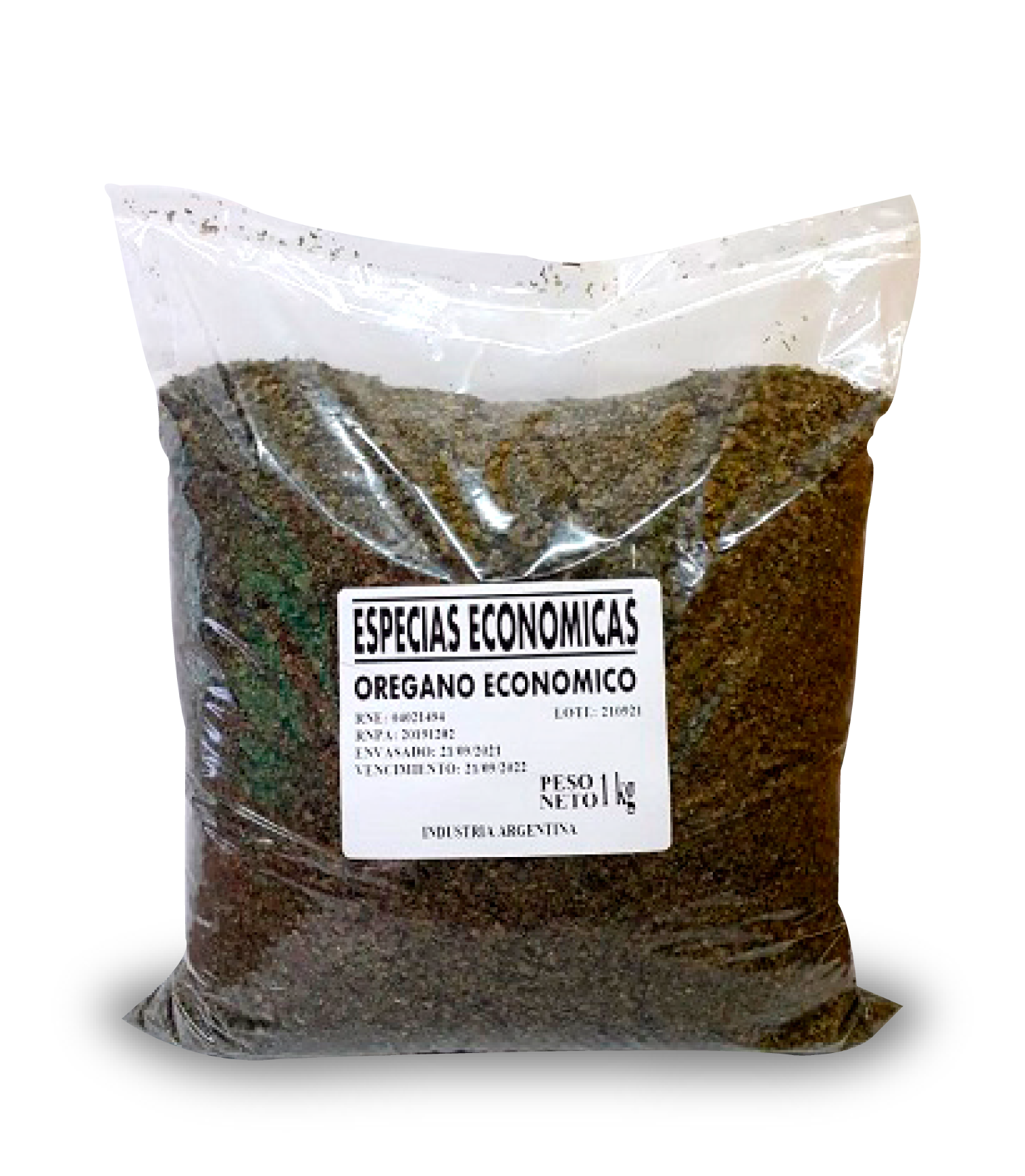 ESPECIAS -Oregano ECONOMICO X 1 kg 
