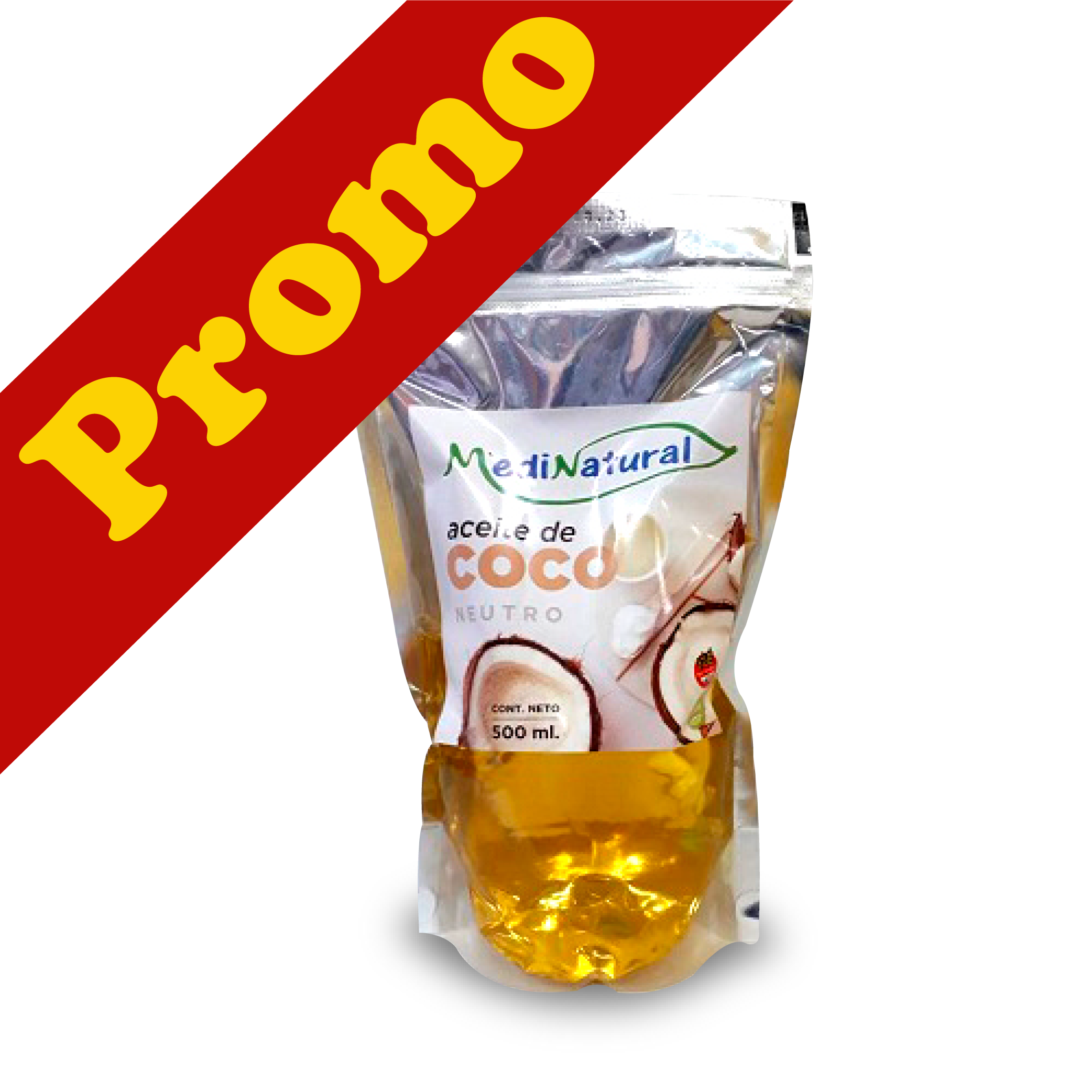 MediNatural - Aceite de Coco DOY PACK PROMO 3 x 500 cc