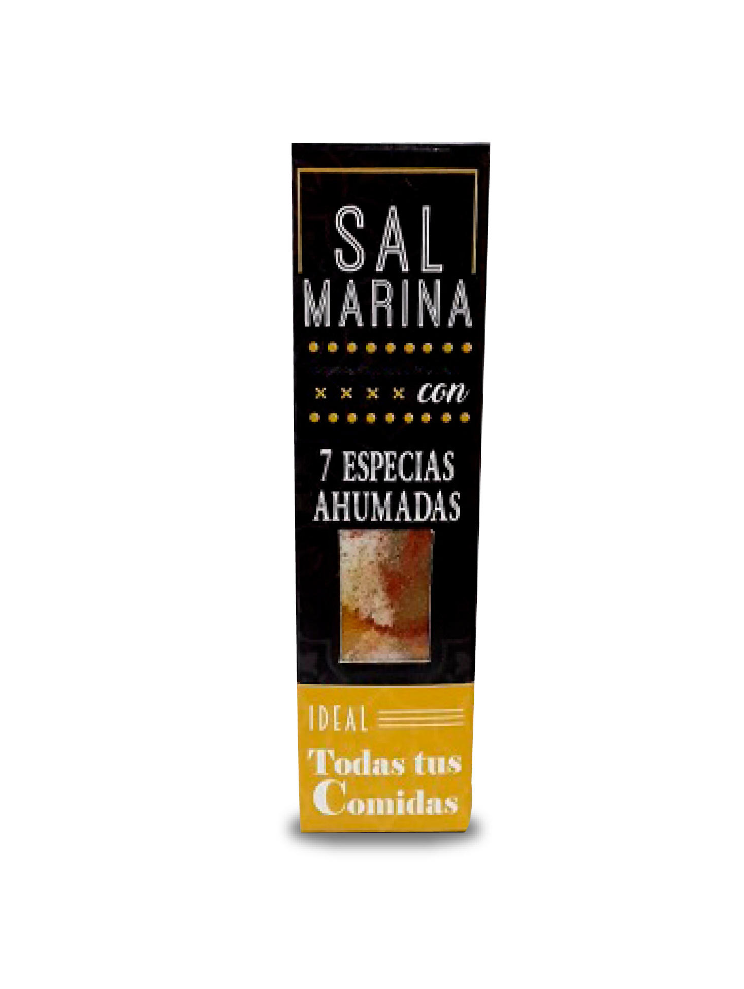 Sal Marina Fina MAYADEVI caja x 250 gr - 7 Especias