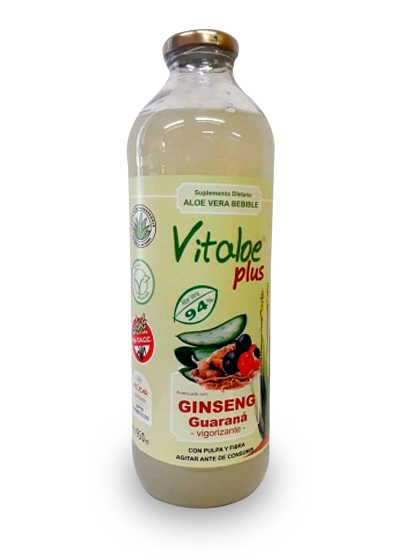 Vitaloe Plus Jugo de Aloe Vera con Ginseng y Guarana x 950 ml 