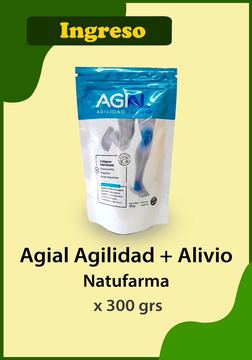 Novedades Productos AGIAL Agilidad + Alivio x 300gr